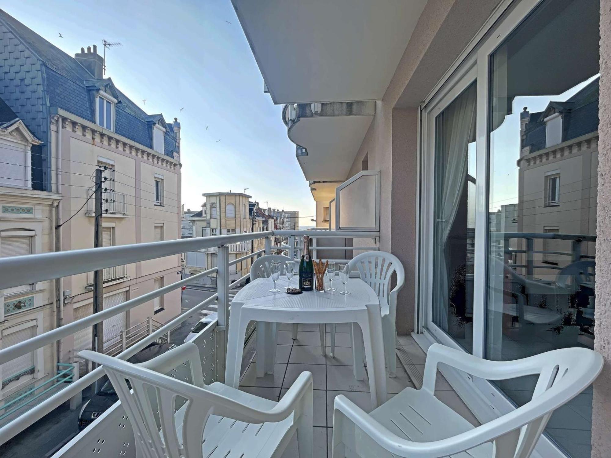 Superbe T2 Bis Proche Plage Avec Balcon Et Parking - Fr-1-646-44 Berck 外观 照片